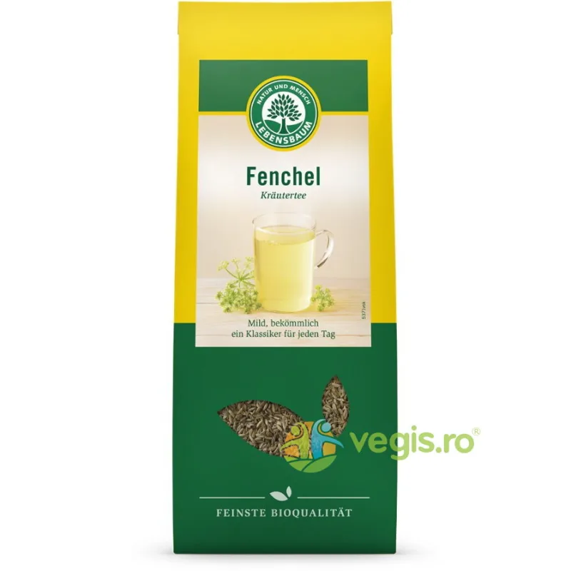 Ceai de Fenicul Ecologic/Bio 150g LEBENSBAUM — preț și oferte