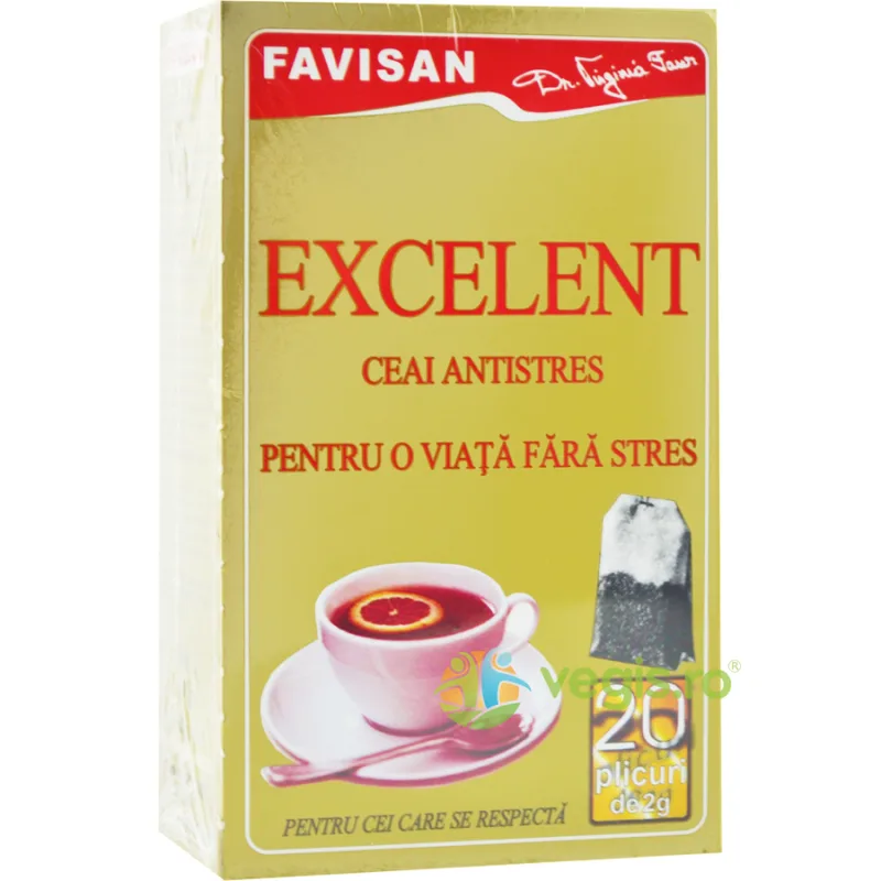 Ceai Antistres Excelent 20dz Favisan — preț și oferte