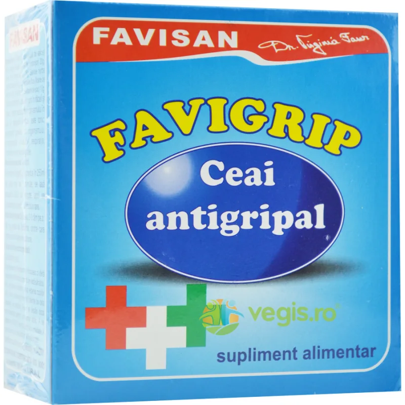 Ceai Antigripal Favigrip 50g Favisan — preț și oferte