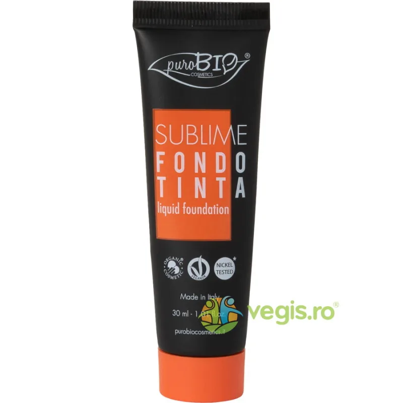 Fond de Ten Sublime n.02  Ecologic/Bio 30ml PUROBIO COSMETICS — preț și oferte