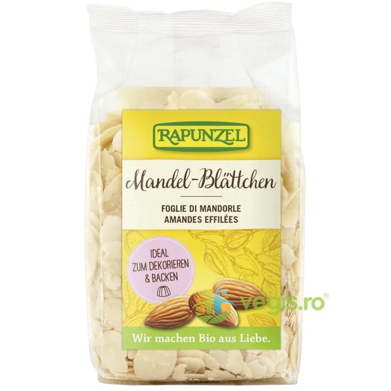 Felii de Migdale Ecologice/Bio 100g Rapunzel — preț și oferte