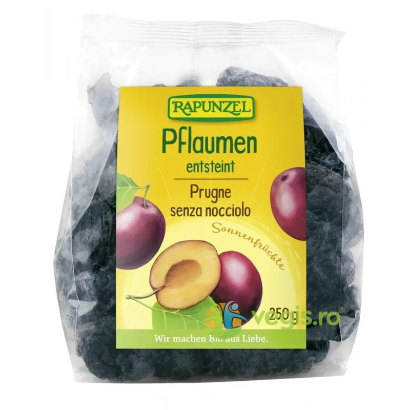 Prune fara Samburi Ecologice/Bio 250g Rapunzel — preț și oferte