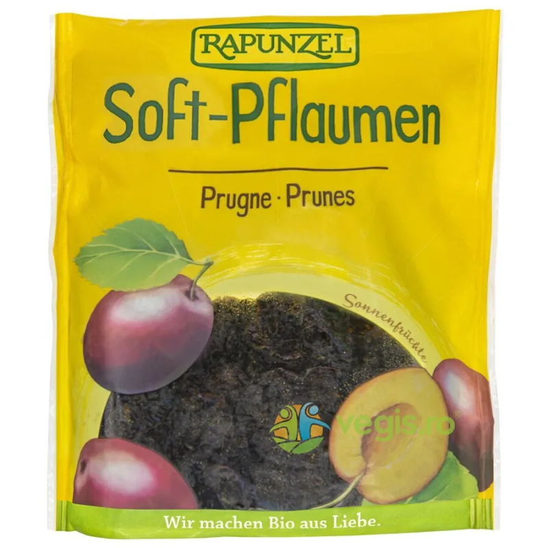 Prune Soft fara Samburi Ecologice/Bio 200g Rapunzel — preț și oferte