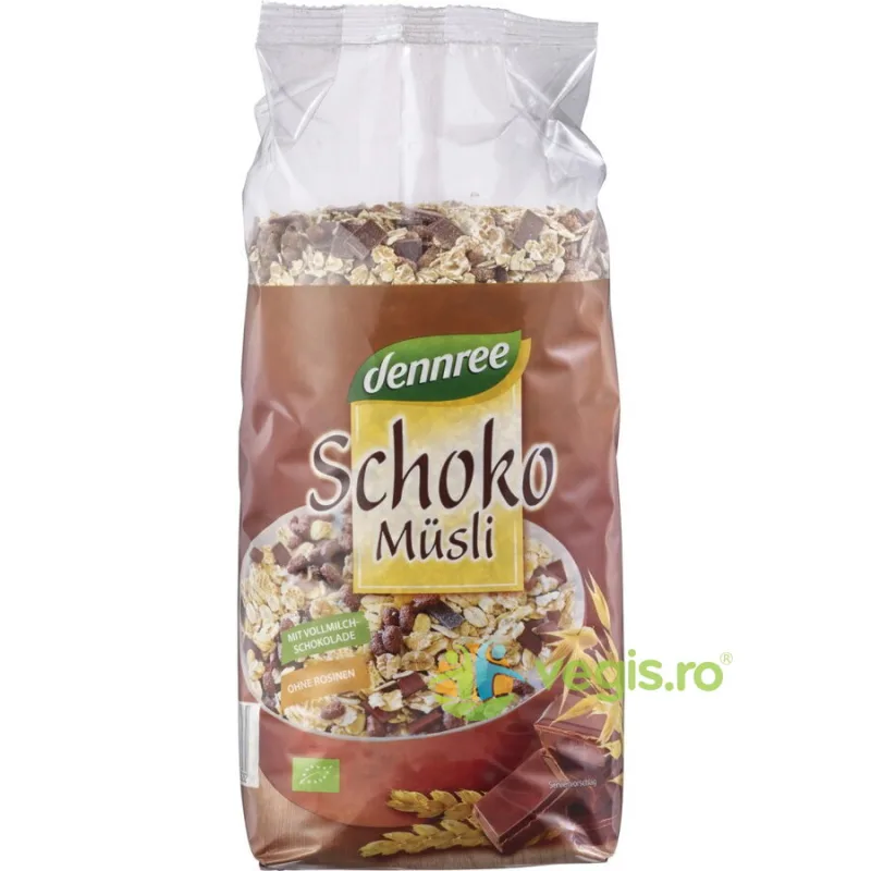 Musli cu Ciocolata Ecologica/Bio 750g Dennree — preț și oferte