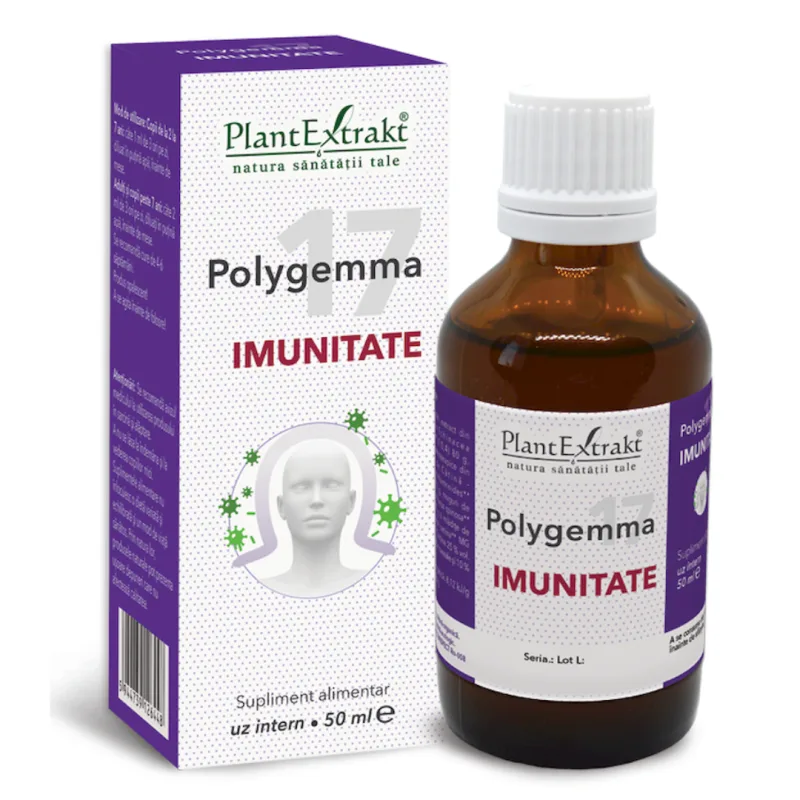 Polygemma 17 Imunitate, 50 ml, Plant Extrakt PLANTEXTRAKT — preț și oferte