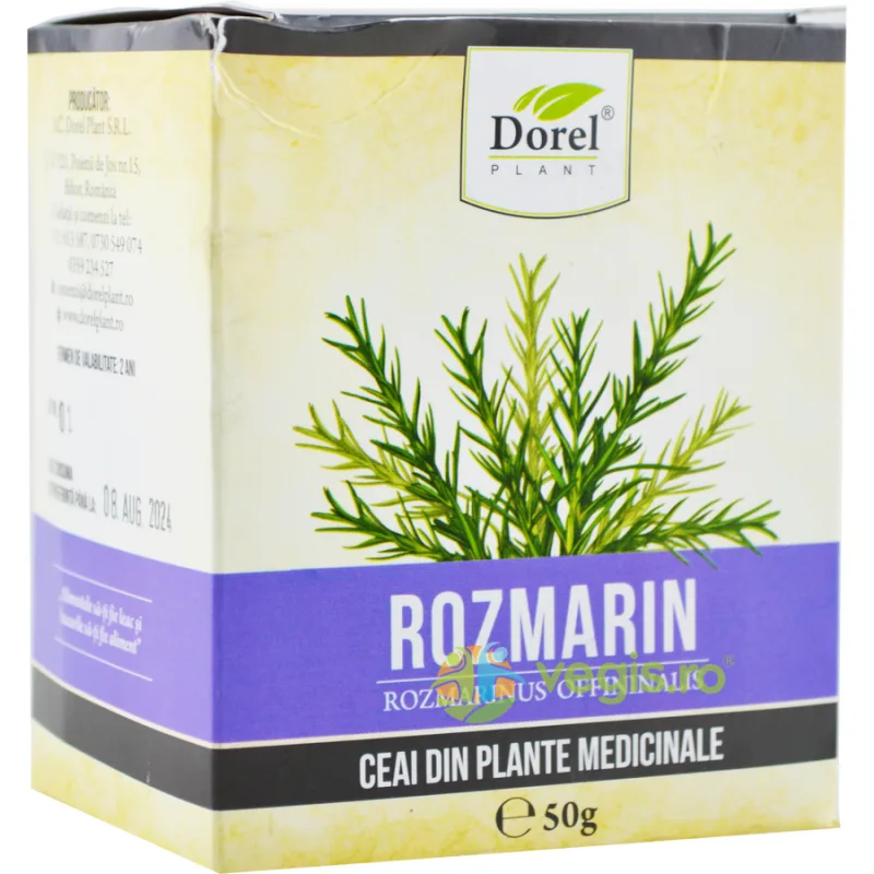Ceai de Rozmarin 50g Dorel Plant — preț și oferte
