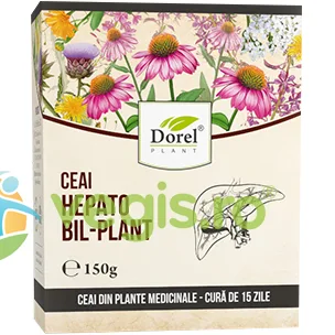 Ceai Hepato-Bil Plant 150g Dorel Plant — preț și oferte
