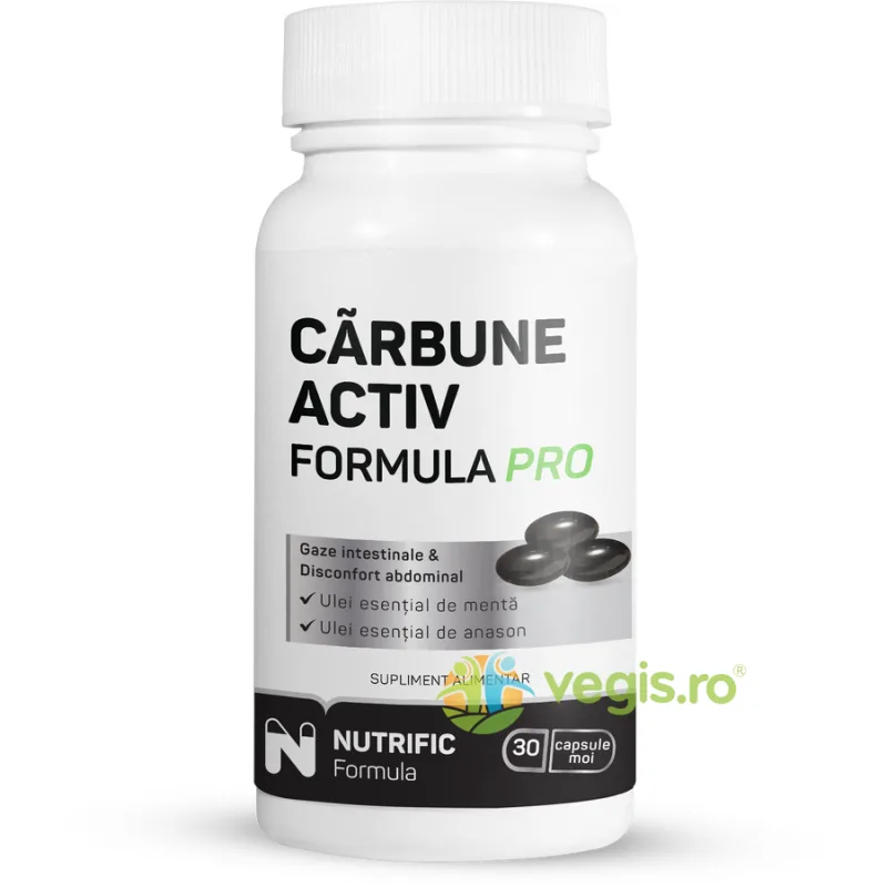 Carbune Medicinal Formula Pro 30cps NUTRIFIC — preț și oferte