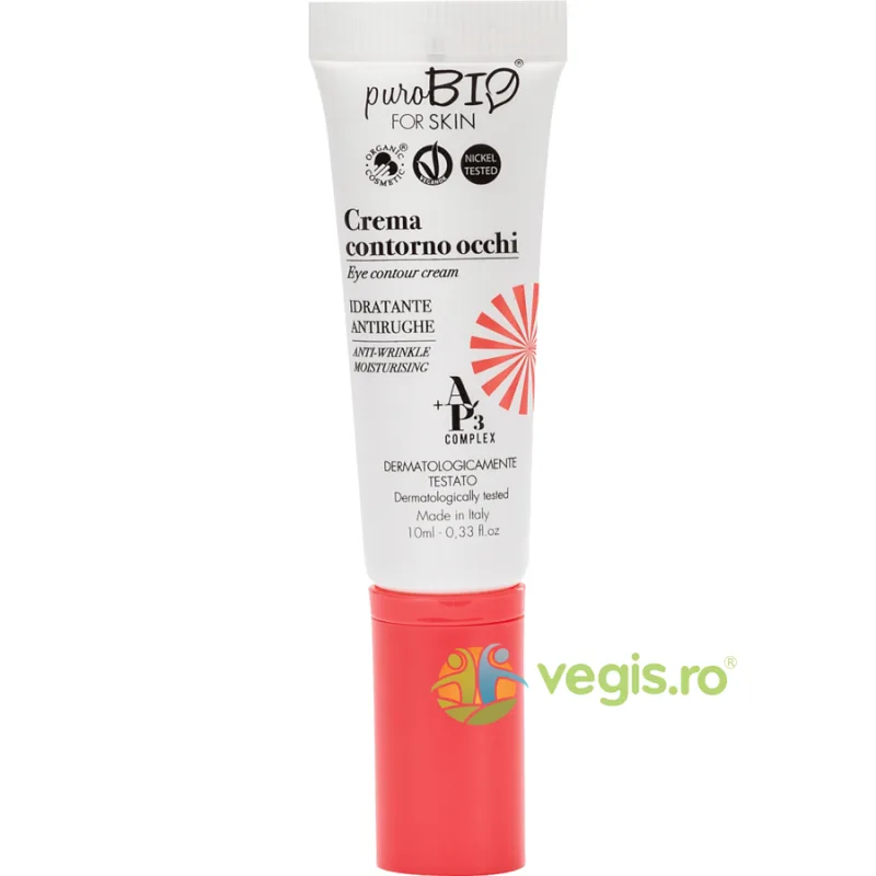 Crema Contur Ochi Hidratanta si Antirid cu Acid Hialuronic si AP3 Complex Bio 10ml — preț și oferte