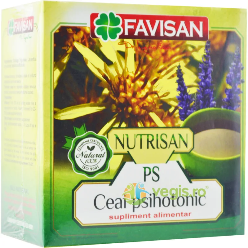 Ceai Psihotonic Nutrisan PS 50g Favisan — preț și oferte