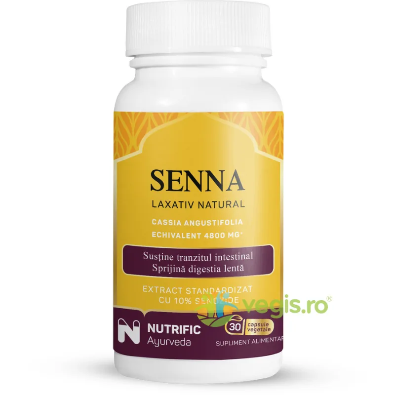Senna Laxativ Natural 30cps NUTRIFIC — preț și oferte