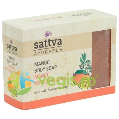 Sapun Ayurvedic cu Glicerina si Mango 125g Sattva Ayurveda — preț și oferte