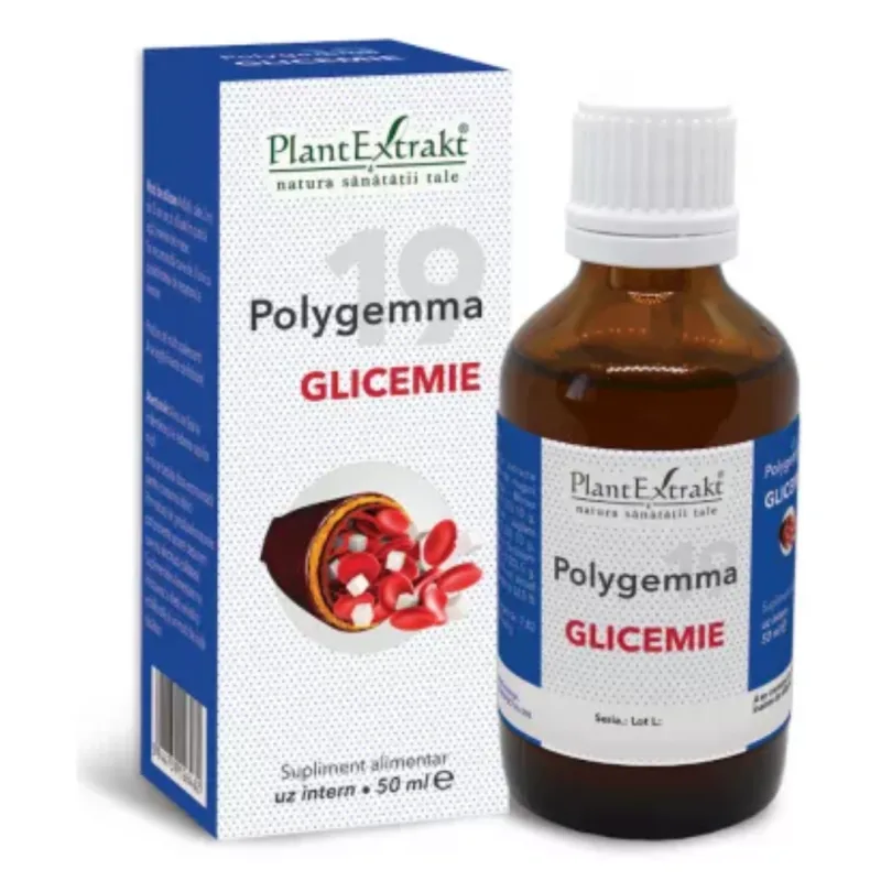 Polygemma 19 Glicemie, 50 ml, Plant Extrakt PLANTEXTRAKT — preț și oferte