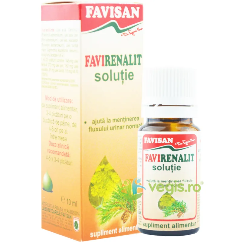Favirenalit Solutie 10ml Favisan — preț și oferte