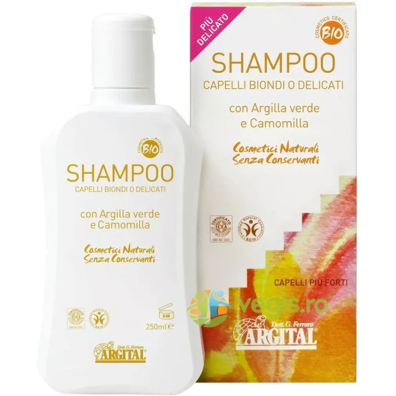 Sampon pentru Par Blond Bio 250 ml ARGITAL — preț și oferte