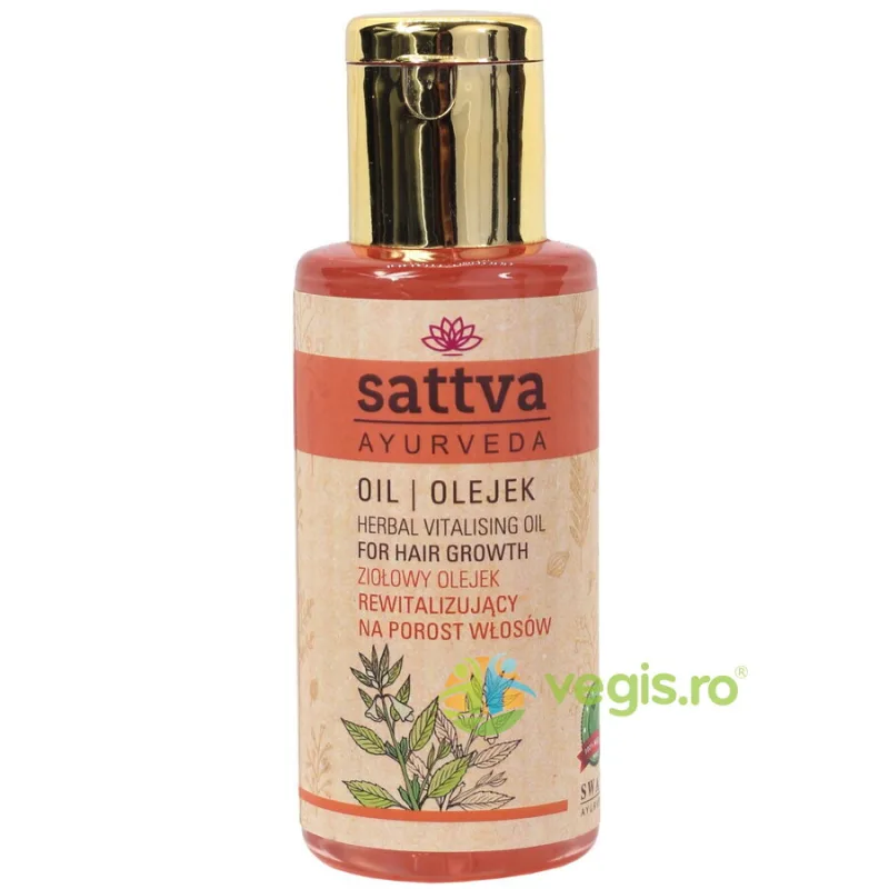 Ulei Revitalizant pentru Cresterea Parului 100ml Sattva Ayurveda — preț și oferte