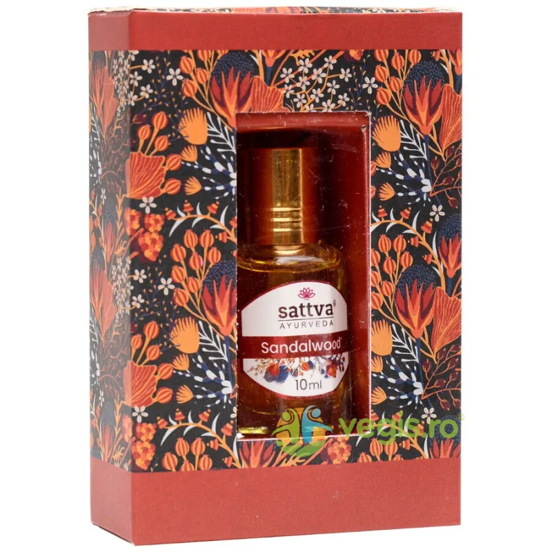 Ulei de Parfum Santal Roll-on 10ml Sattva Ayurveda — preț și oferte