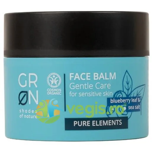 Balsam de Fata Sensitive cu Sare de Mare si Frunze de Afin Pure Elements Ecologic/Bio 50ml GRN SHADES OF NATURE — preț și oferte