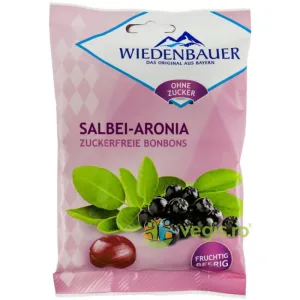 Bomboane cu Salvie si Aronia fara Zahar 75g