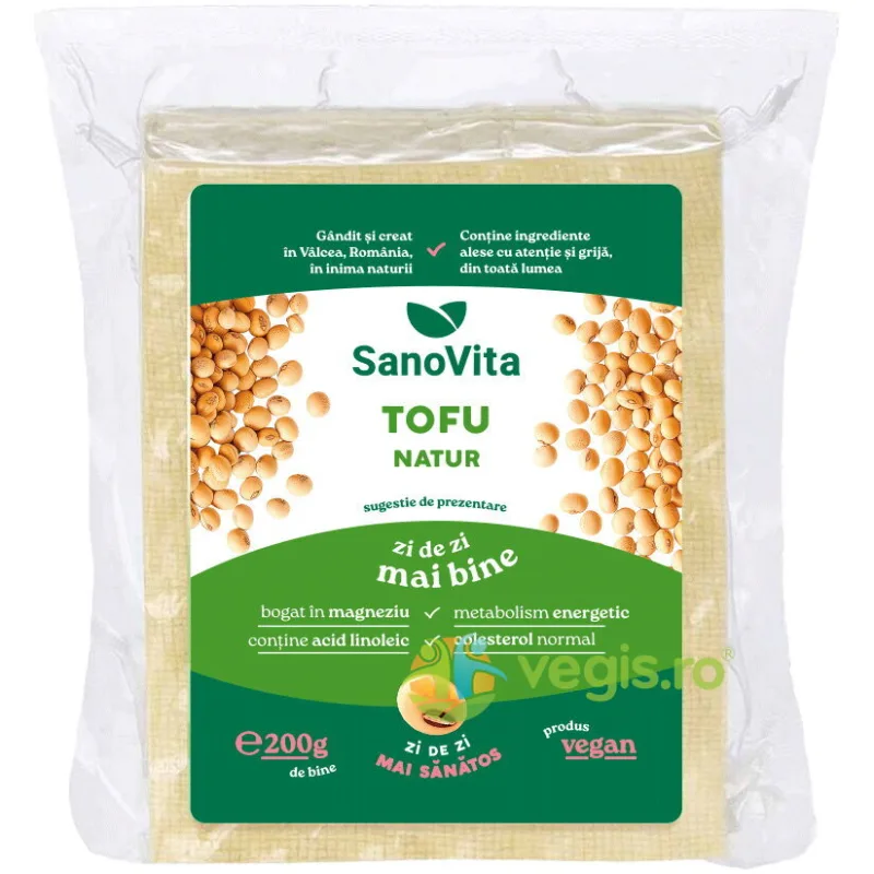 Tofu Natur Sterilizat 200g SANOVITA — preț și oferte