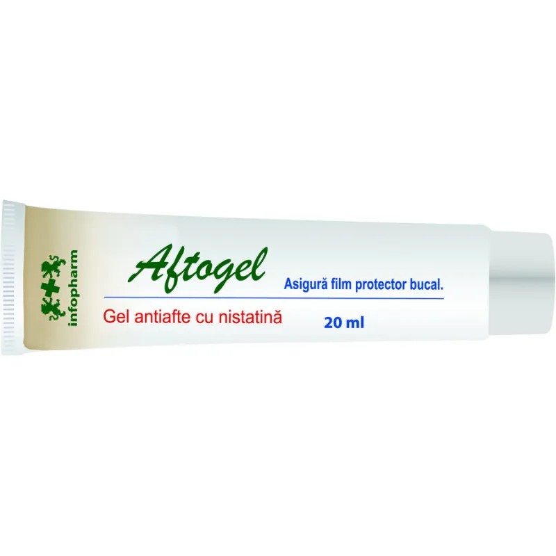 Aftogel cu Nistatina 20ml infopharm — preț și oferte