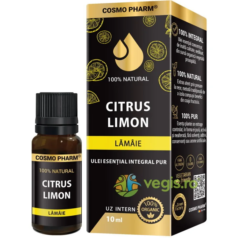 Ulei Esential Integral de Lamaie pentru Uz Intern 100% Natural 10ml COSMO PHARM — preț și oferte
