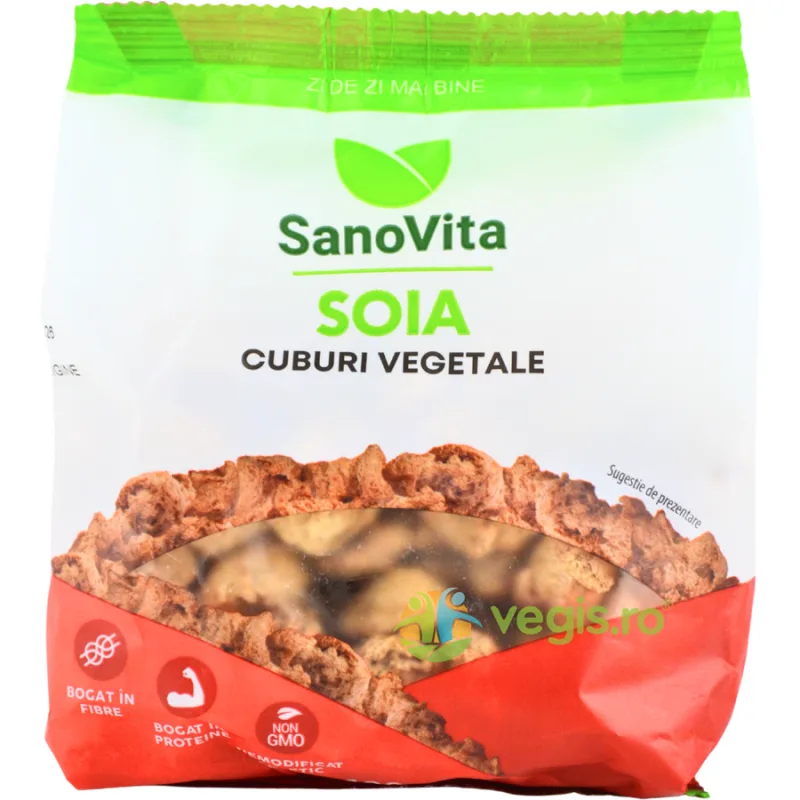 Cuburi Vegetale din Soia 100g SANOVITA — preț și oferte