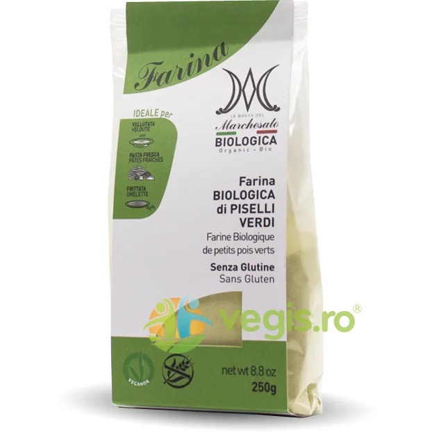 Faina de Mazare Verde fara Gluten Ecologica/Bio 250g MARCHESATO — preț și oferte