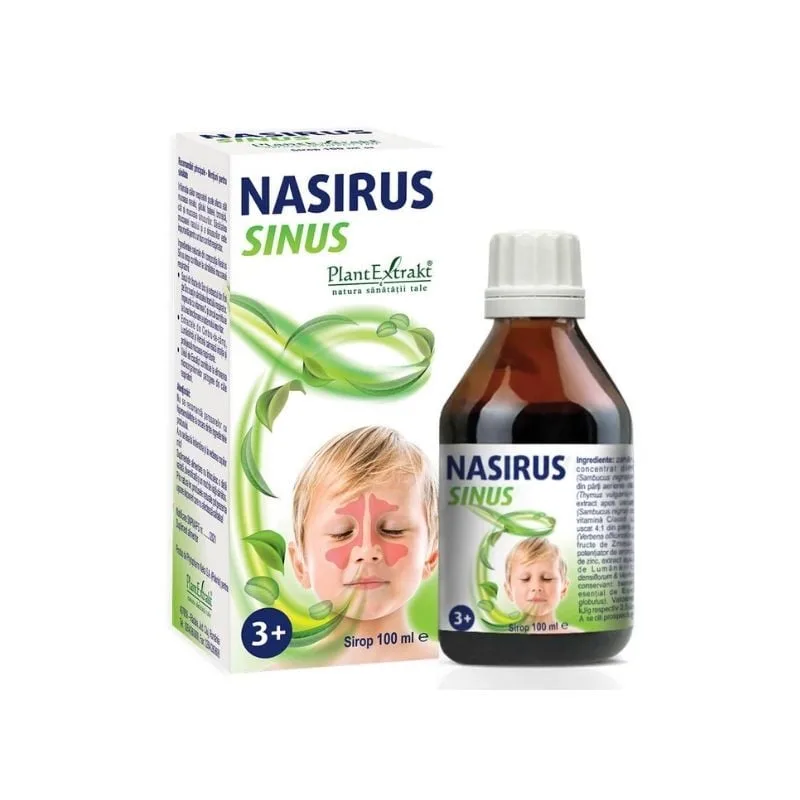Nasirus sinus sirop +3 ani, 100 ml, Plant Extrakt PLANTEXTRAKT — preț și oferte