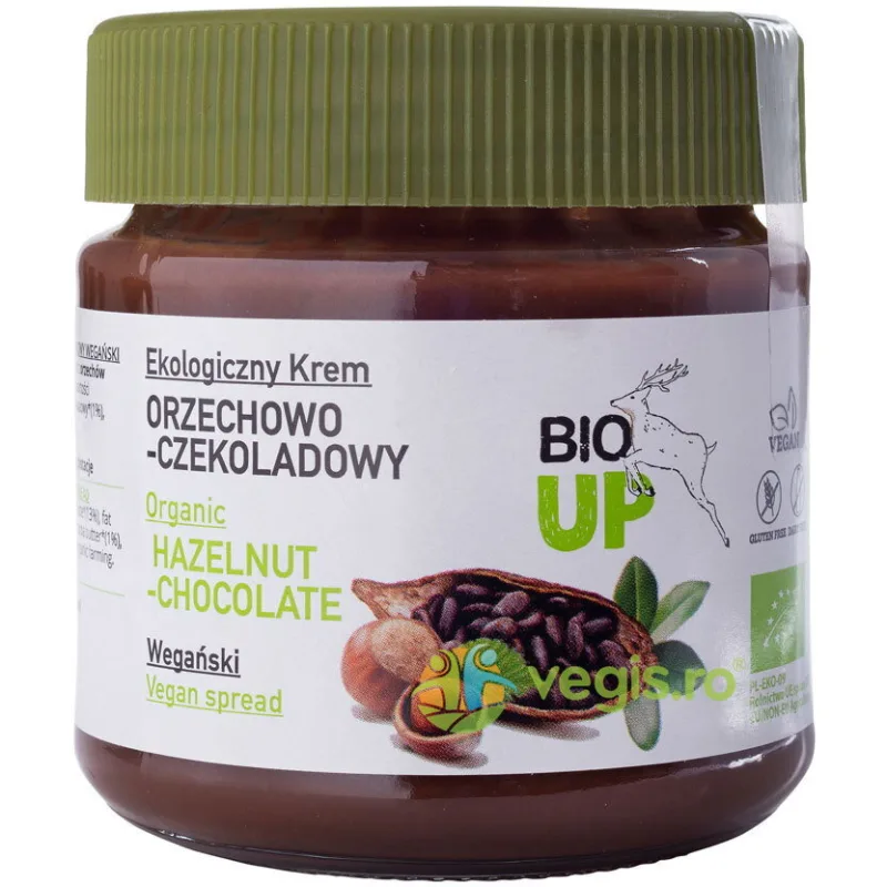 Crema Tartinabila de Ciocolata cu Alune de Padure fara Gluten Ecologica/Bio 190g — preț și oferte