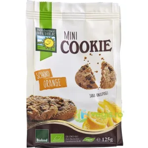 Mini Biscuiti cu Ciocolata si Portocale Vegani Ecologici/Bio 125g