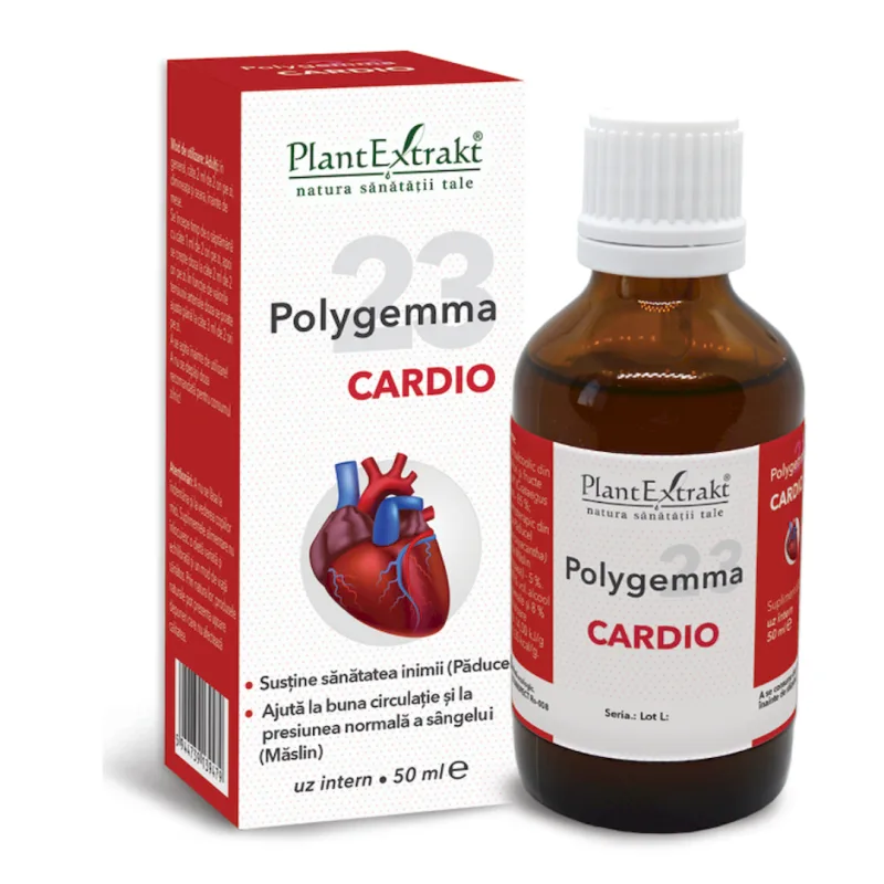 Polygemma 23 Cardio, 50 ml, PlantExtrakt — preț și oferte