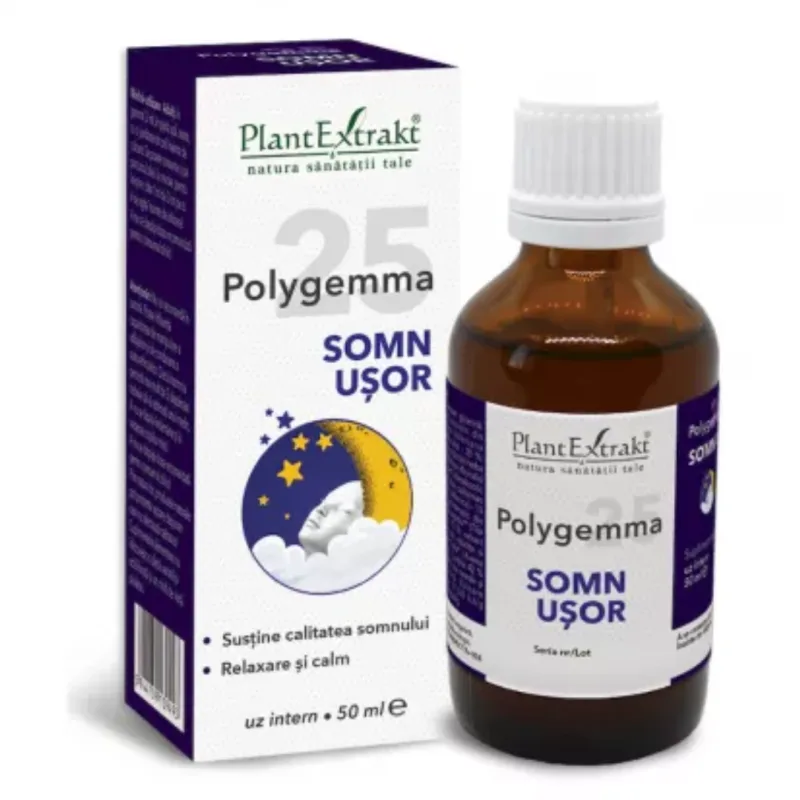 Polygemma 25 Somn Usor, 50 ml, Plant Extrakt PLANTEXTRAKT — preț și oferte