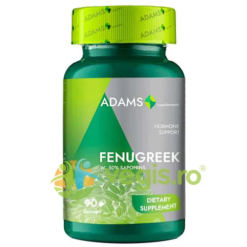 Fenugreek (Extract Schinduf) 500mg 90cps ADAMS VISION — preț și oferte