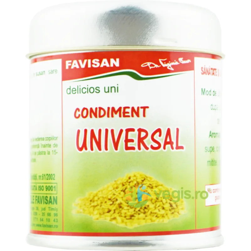 Condiment Universal 50g Favisan — preț și oferte