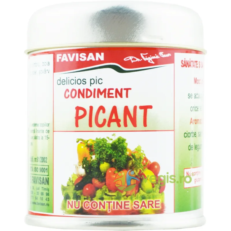 Condiment Picant 50g Favisan — preț și oferte