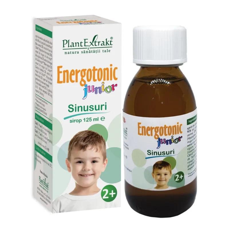 Sirop Energotonic Junior Sinusuri, 125 ml, Plant Extrakt PLANTEXTRAKT — preț și oferte