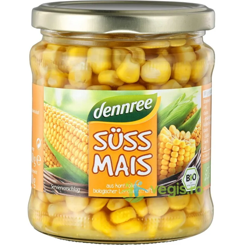 Porumb Dulce Ecologic/Bio 330g Dennree — preț și oferte