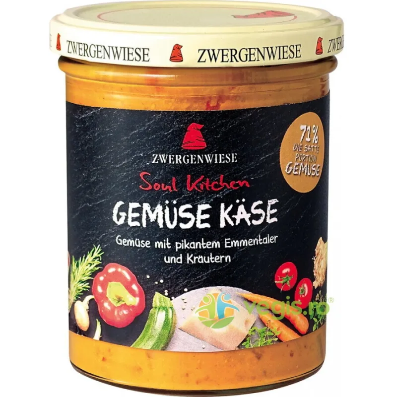 Sos cu Legume si Branza Ecologic/Bio 370g ZWERGENWIESE — preț și oferte