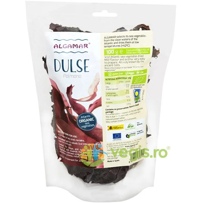Alge Dulse Ecologica/Bio 100g ALGAMAR — preț și oferte