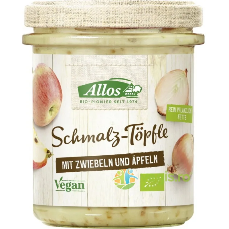 Untura Vegetala cu Ceapa si Mar fara Gluten Ecologica/Bio 150g ALLOS — preț și oferte