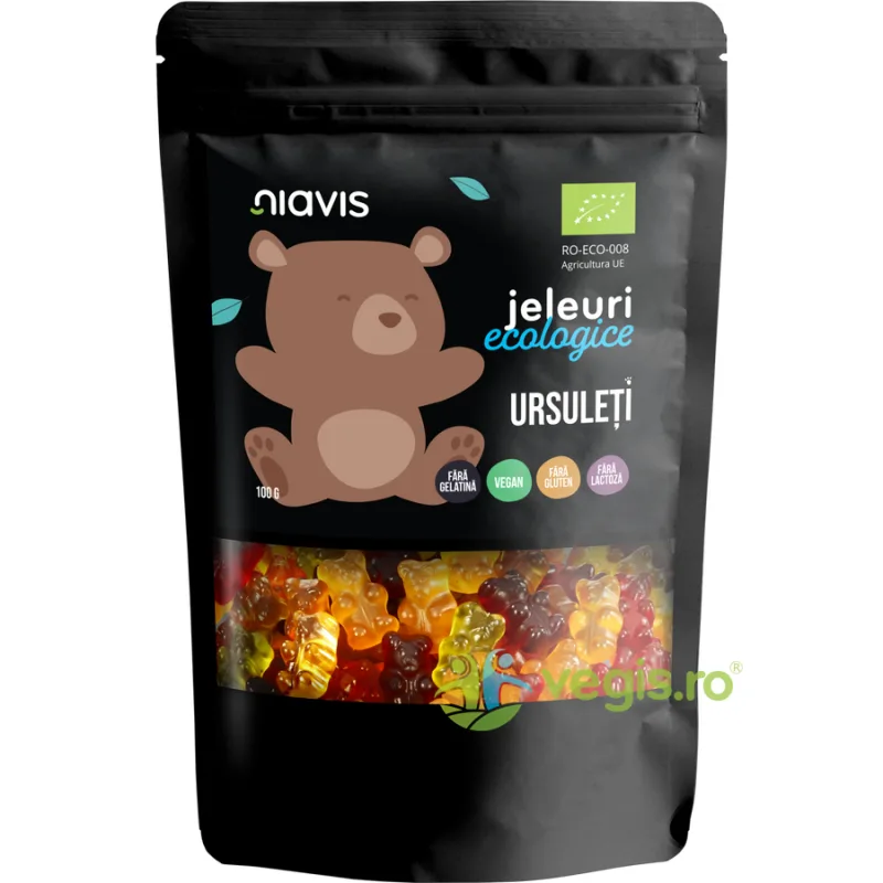 Jeleuri Ursuleti fara Gluten Ecologice/Bio 100g NIAVIS — preț și oferte