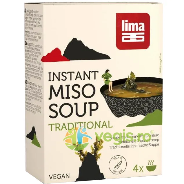 Supa Miso Instant 4x10g LIMA — preț și oferte
