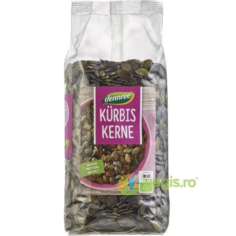 Seminte Decojite de Dovleac Ecologice/Bio 500g Dennree — preț și oferte