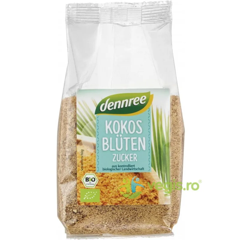 Zahar din Flori de Cocos Ecologic/Bio 250g Dennree — preț și oferte