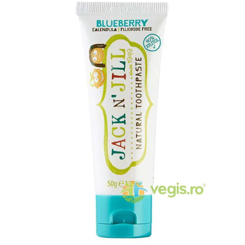 Pasta de Dinti Naturala pentru Copii cu Afine 50g JACK N'JILL — preț și oferte