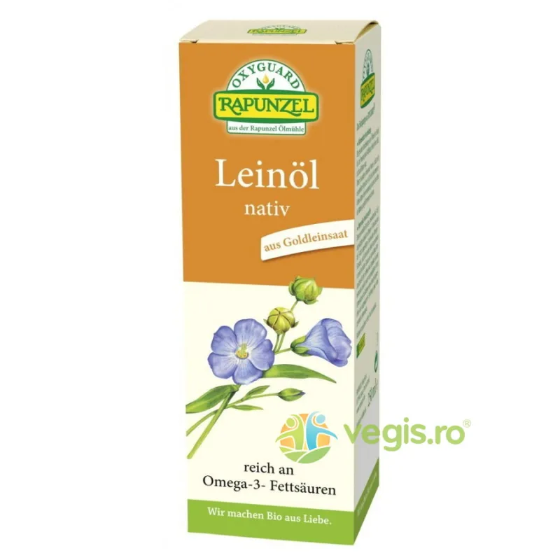 Ulei de In Nativ Ecologic/Bio 250ml Rapunzel — preț și oferte