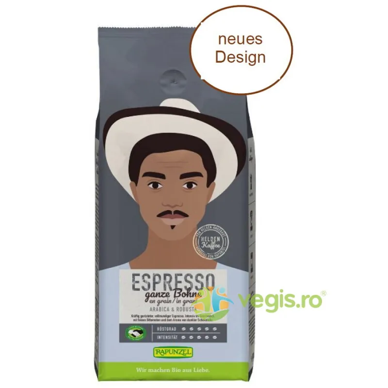 Cafea Gusto Espresso Macinata Ecologica/Bio 250g Rapunzel — preț și oferte