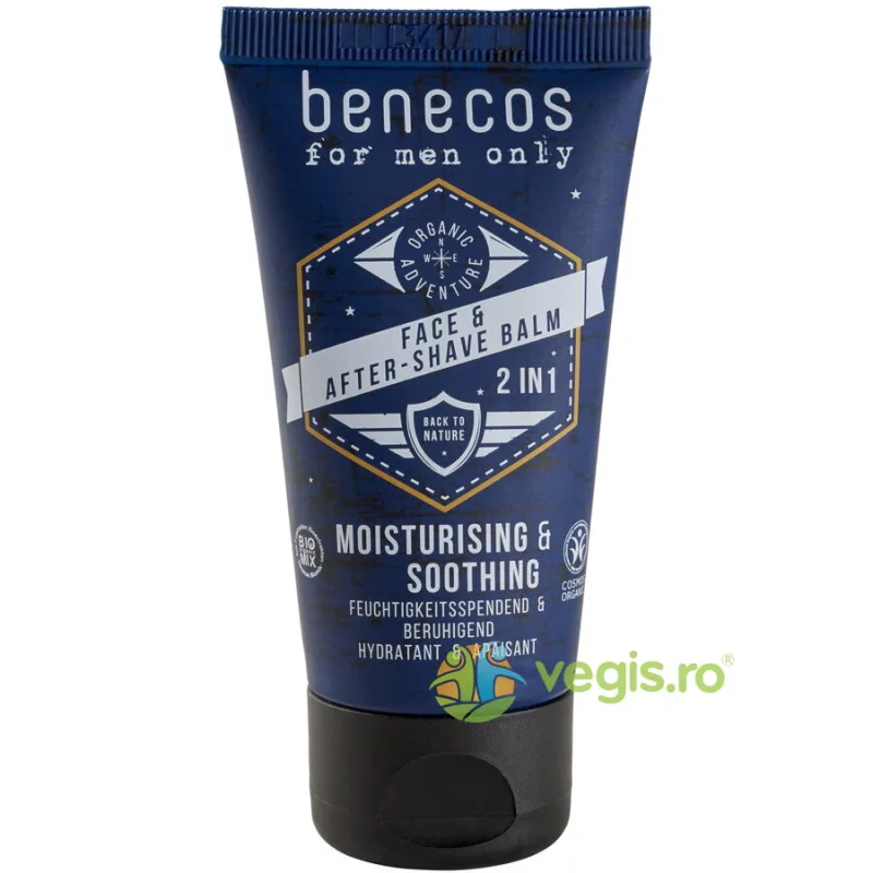 Balsam After-Shav Hidratant si Calmant Bio 50ml BENECOS — preț și oferte