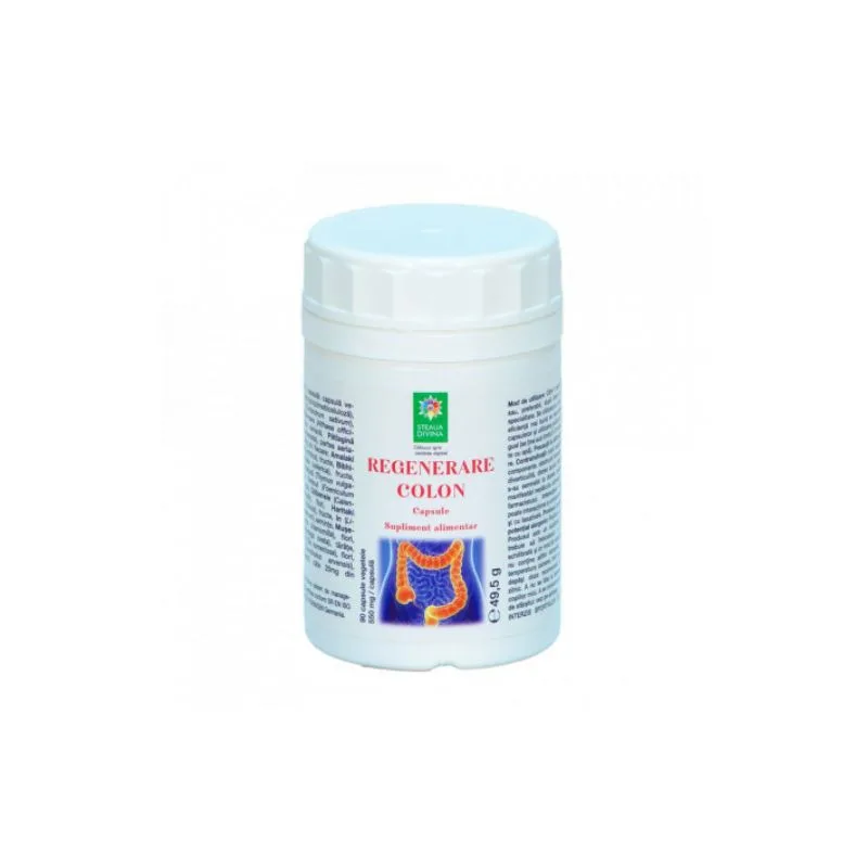 Steaua Divina Regenerare Colon, 90 capsule — preț și oferte